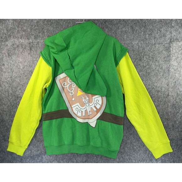 The Legend of Zelda Link Sweatshirt Hoodie Men's XL The Wind Waker HD 2015 - Picture 5 of 13